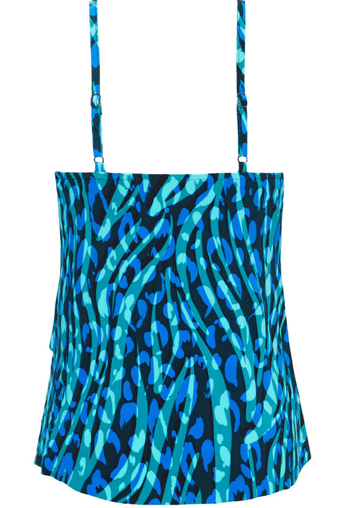 MagicSuit Animal Instinct Separate Missy Tankini Top